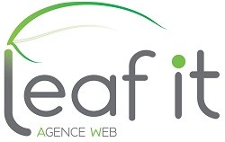 Logo Agence web Leaf It