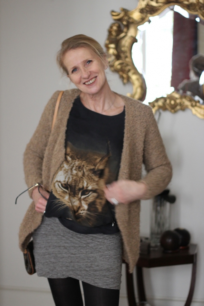 Jupe drapée et gros chat ! | Blog Enfin Moi • Mode & lifestyle • Bordeaux