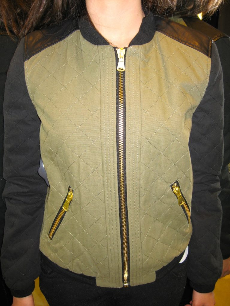 Blouson brodé Zara