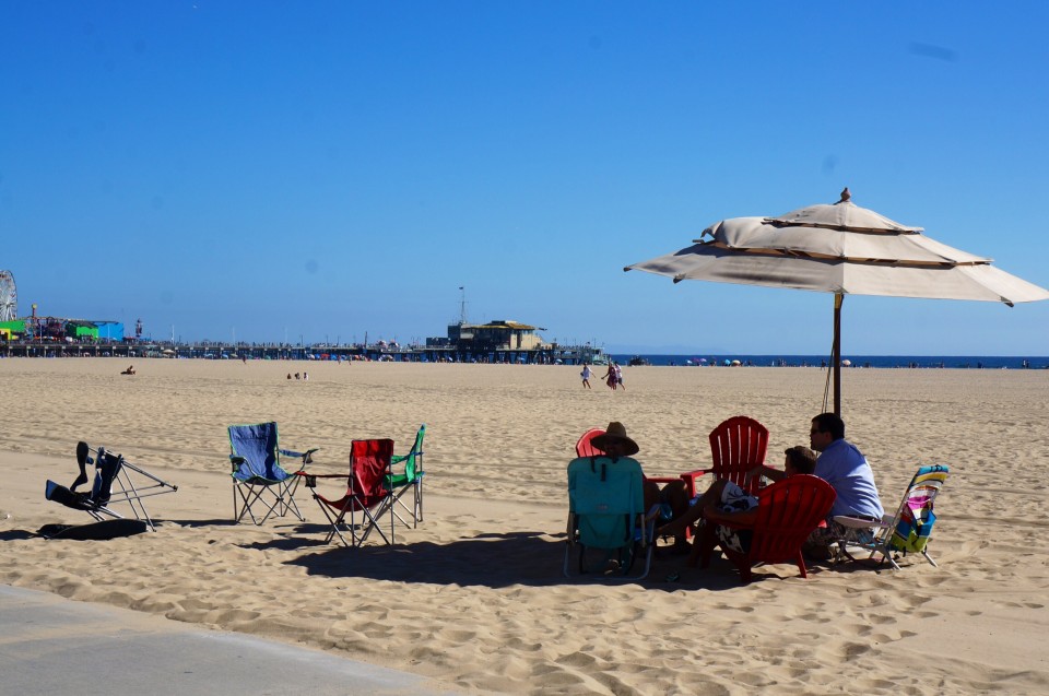 Santa Monica beach