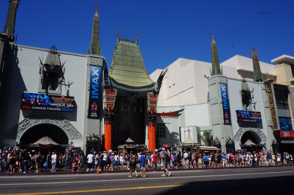 Grauman's Chinese théâtre Los Angeles 