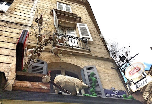 Bordeaux décorations de rue