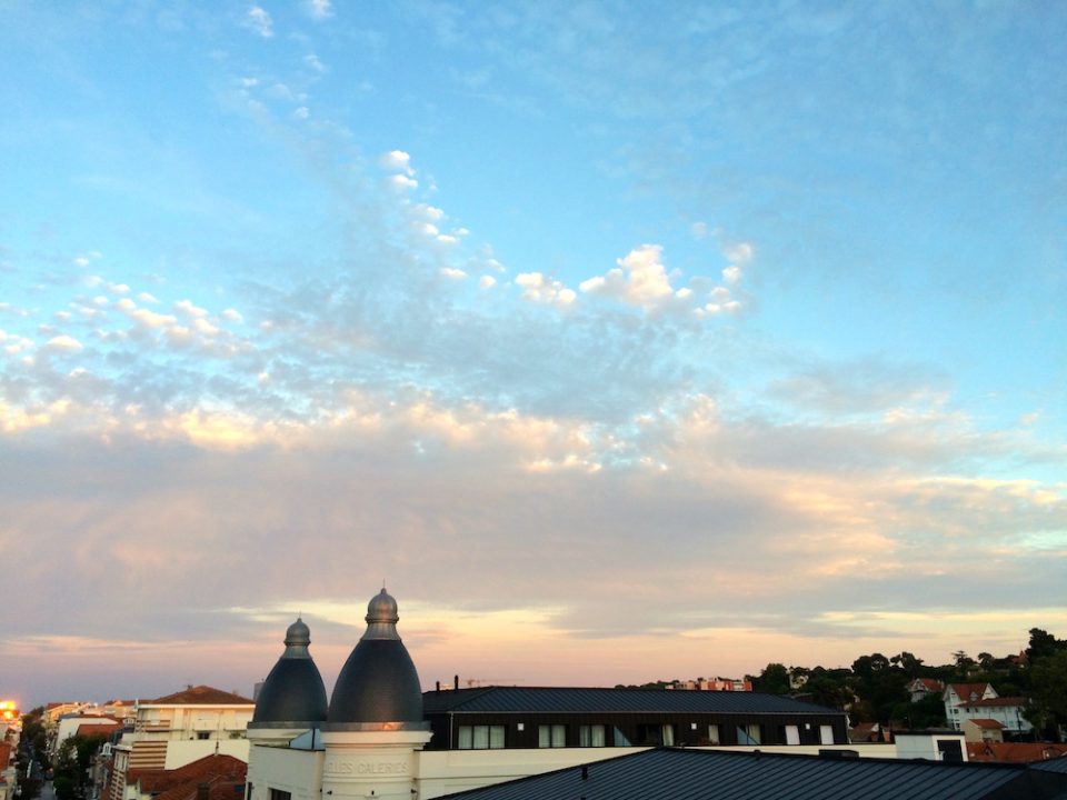 Arcachon ciel rose