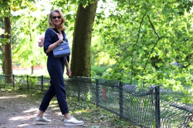 NAVY BLUE JUMPSUIT